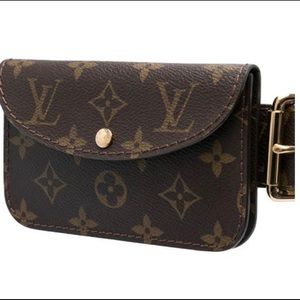 Authentic Vintage Louis Vuitton Belt with Fanny Bum Bag